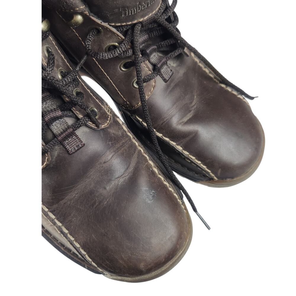 Timberland Earthkeepers Y2K Brown Leather Chukka Boots Men’s 10 Rugged 74120 - Picture 5 of 15